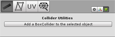 Image of collider utilities tab