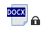 The icon indicating that a document is locked for editing