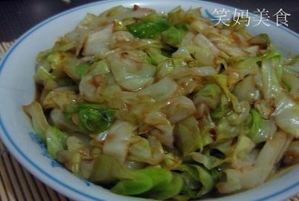 醋溜卷心菜丝 [10步,熘 / 其它口味]