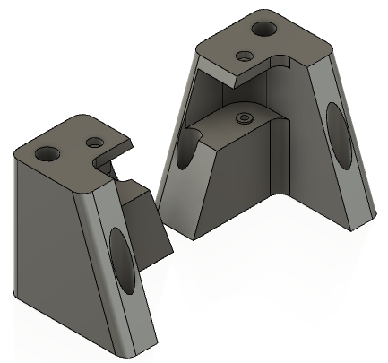 Rear Pulley Brackets