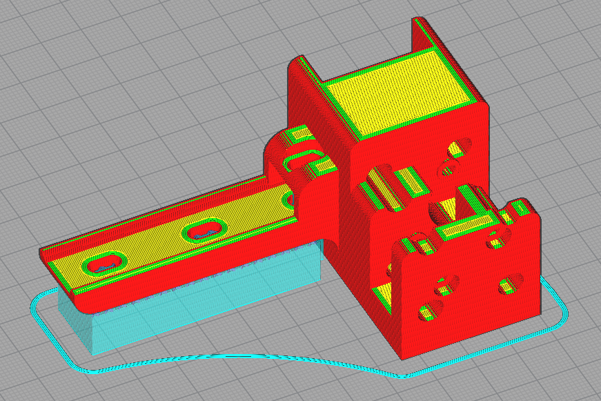 XY Brackets - Composite - Slicer