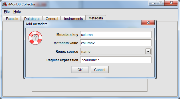 Configure metadata