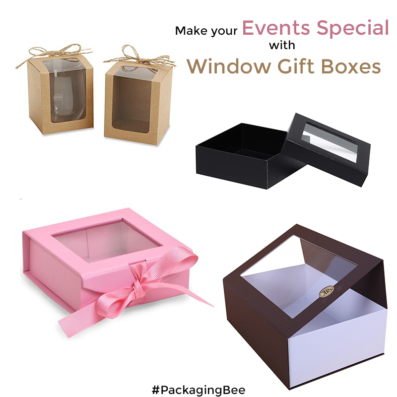 Window Gift Boxes / Gift Boxes With Window With Lid Agreen Packaging ...