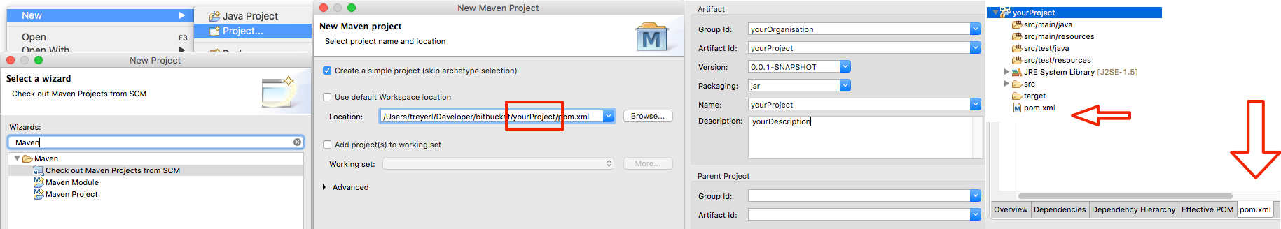 Create a new Maven Project