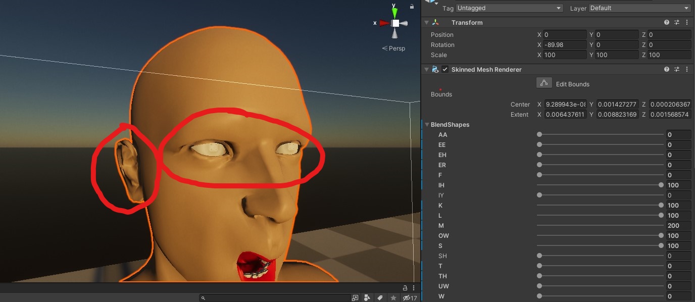Diffeomorphic / import_daz / issues / #646 - Strange Shapkey Artifacts in  Unity When Exporting — Bitbucket